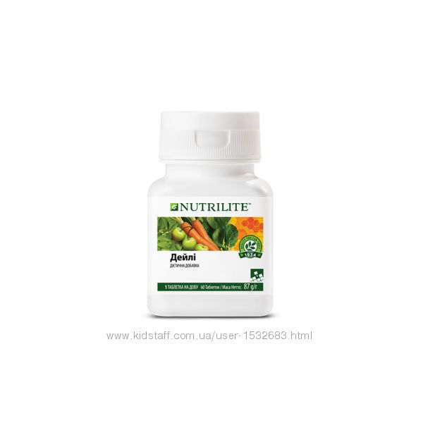Дейлі Дейли NUTRILITE 125167 пищевая добавка Мультивитамин Amway 90табл У5.
