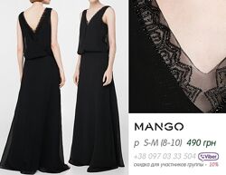 Шикарные вечерние платья от Mango, оригинал, макси, в пол, S-M-L, 8-10-12
