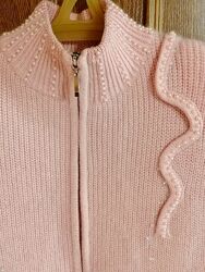 Свитер кофта женская на молнии размер укр.46