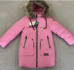 НОВИНКА  Куртки  зимние 116-140 см   Холлофайбер 