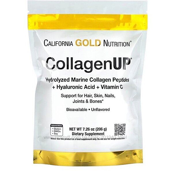 California Gold Nutrition, CollagenUP, колаген, коллаген, 206/ 464 / 1000