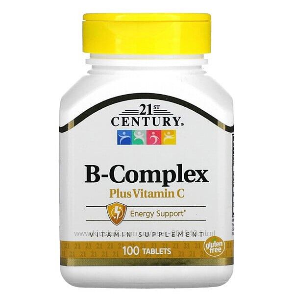21st Century, комплекс витаминов группы B с витамином C, 