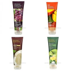 Desert Essence, шампунь , кокос, яблуко, виноград, манго