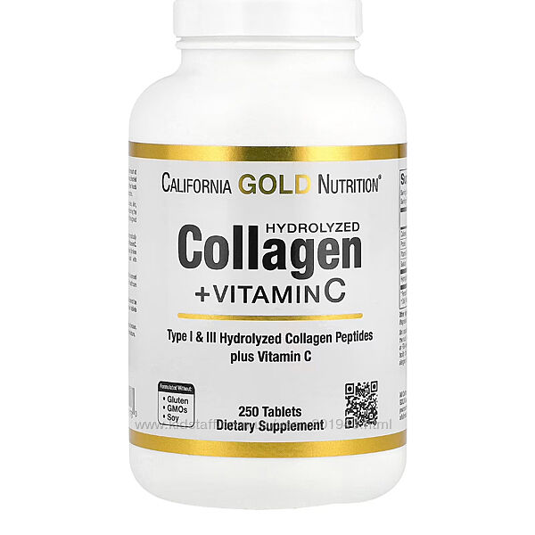 California Gold Nutrition, пептиди гідролізованого колагену