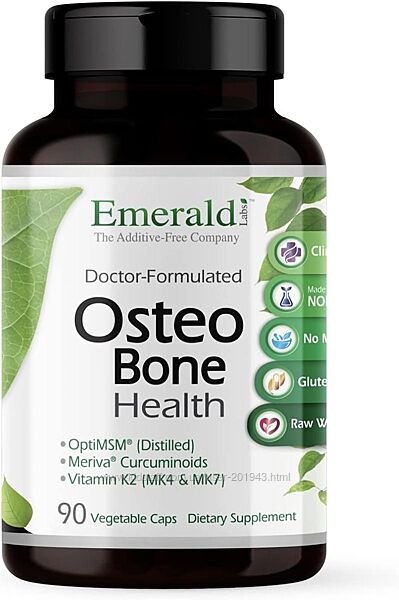 Emerald Laboratories, Osteo, здоровя кісток, кости 