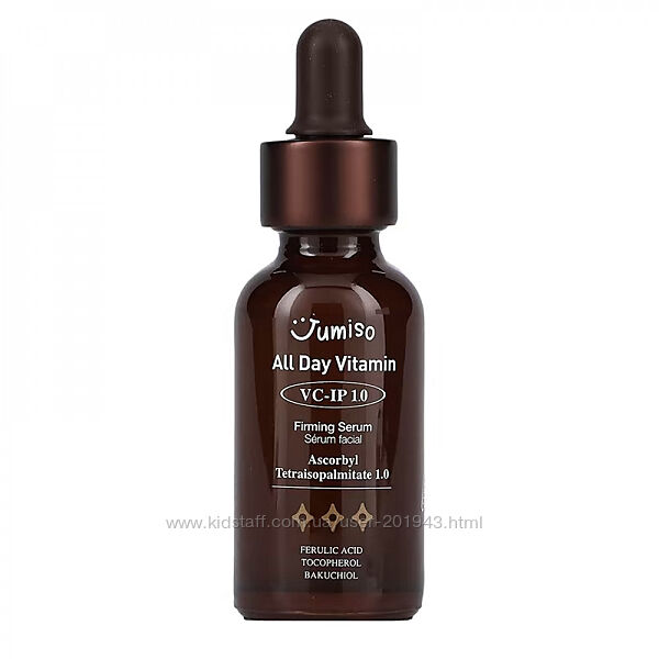 Jumiso, All Day Vitamin, укрепляющая сыворотка, зміцнююча, Антивікова