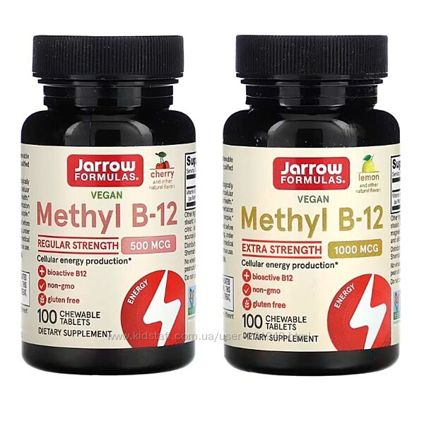 Jarrow Formulas, метил В12, Метил B-12 