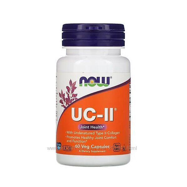 NOW Foods, UC-II, для здоровя суглобів, колаген II типу