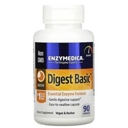 Enzymedica, Digest Basic, ферменти, ферменты, энзимы