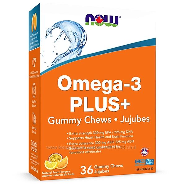 NOW Foods, омега-3, рибячий жир, омега 