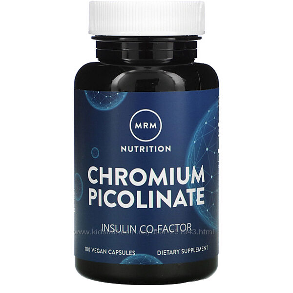 MRM Nutrition, Nutrition, піколінат хрому, пиколинат хрома, хром 
