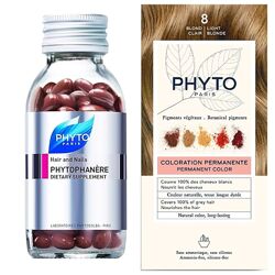 Phyto краска для волос, витамины для волос, фарба, вітаміни 