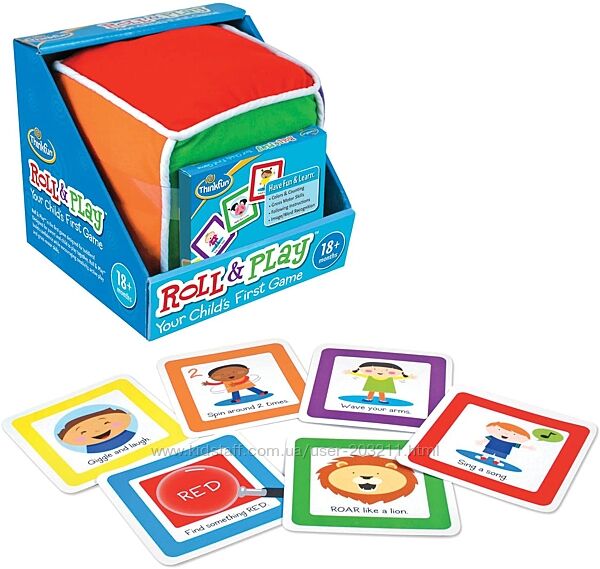 Игра для самых маленьких Think Fun Roll and Play Game for Toddlers