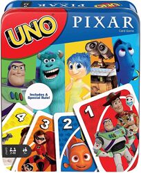 Карточная игра Уно Пиксар UNO Pixar 25th Anniversary Card Game