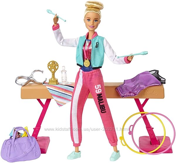 Игровой набор Гимнастка Barbie Gymnastics Playset