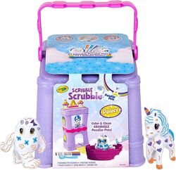 Крайола Рисуй и смывай Crayola Peculiar Pets Scribble Scrubbie Palace Case