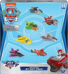 Набір літаків Щенячий патруль Paw Patrol True Metal Jet to The Rescue