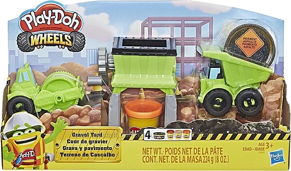  Набір Плей-До Play-Doh Wheels Gravel Yard Construction