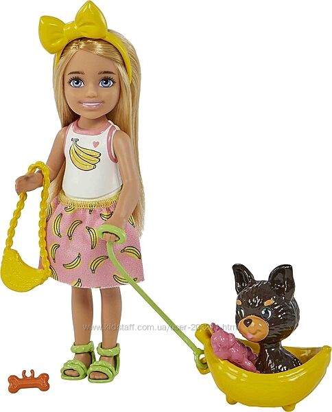Челсі в банановому вбранні Barbie Chelsea Doll