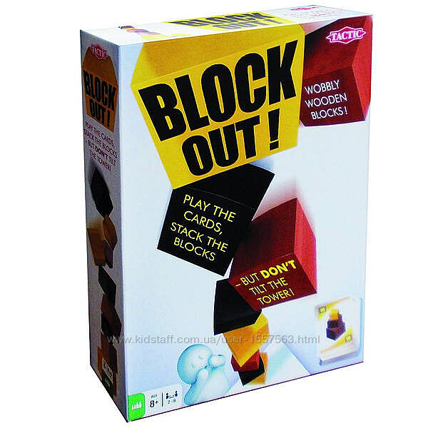  Настільна гра Tactic Block Out 53153