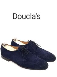Кожаные мужские туфли оксфорды Doucal&acutes Оригинал