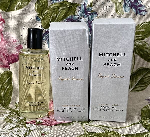 Ароматична суміш органічних олій від англійського бренду Mitchell and Peach