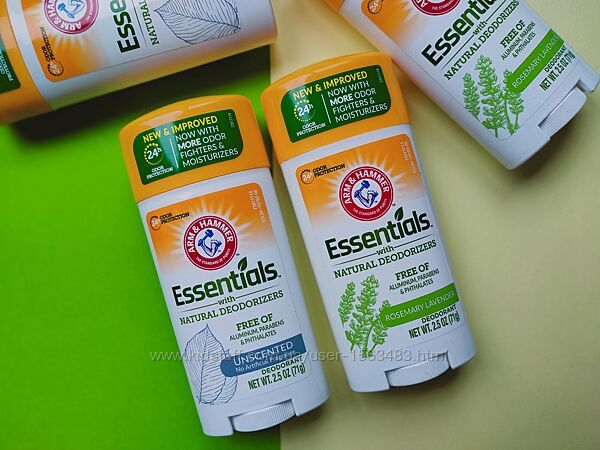 Натуральный дезодорант Essentials, свежий, для мужчин и женщин, без алюмини
