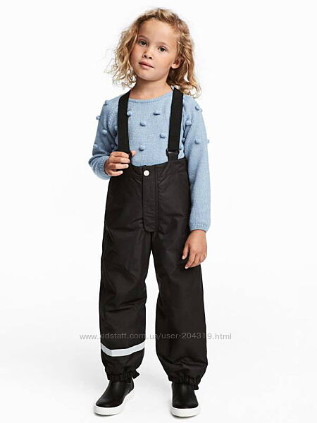 Зимние штаны для мальчика H&M Лыжник 