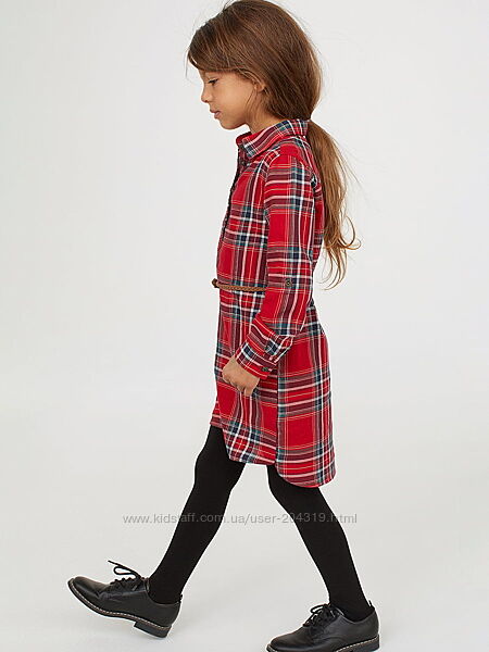 Моднячее платье рубашка H&M 
