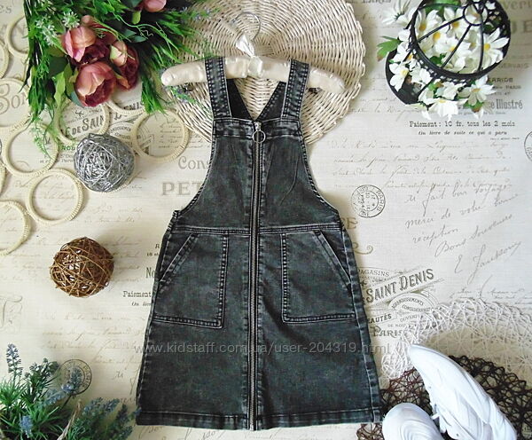 Модный джинсовый сарафан H&M