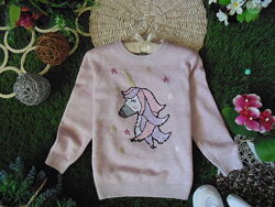 Суперовый свитер с единорожкой TU 