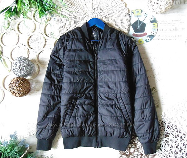 Стёганная куртка бомпер H&M