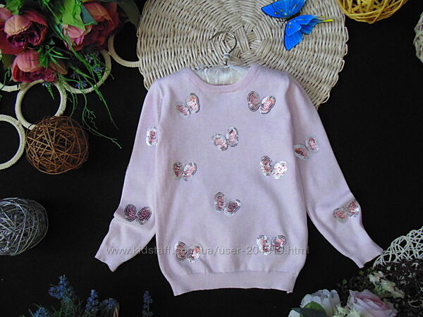 Суперовый джемпер с бабочками Primark