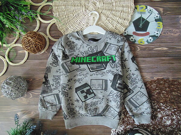 Суперовый свитшот Minecraft