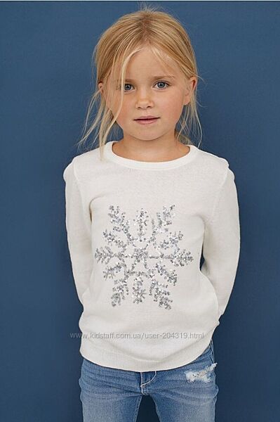 Суперовий джемпер з сніжинкою H&M