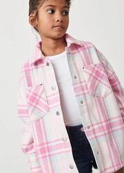 Модняча куртка сорочка з додаванням вовни E-Vie Angel 