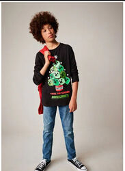 Стильний лонг Minecraft Next Long Sleeve Christmas T-Shirt