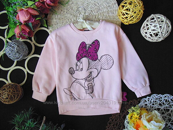 Гламурний світшот Disney Minnie Mouse 