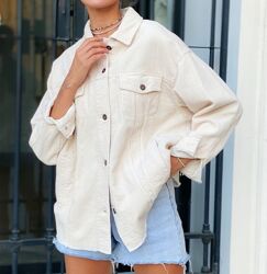 Крутезна верхня сорочка з вільвету оверсайз Zara