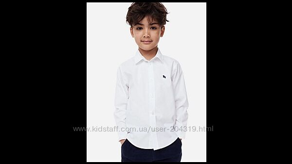 Святкова біла сорочка H&M 