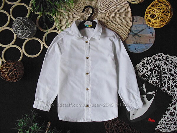 Стіляча біла сорочка H&M