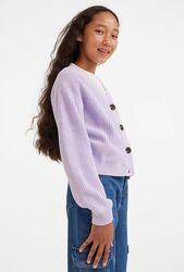 Моднячий ніжно-бузковий кардіган H&M