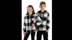 Модняча сорочка з капюшоном Shein