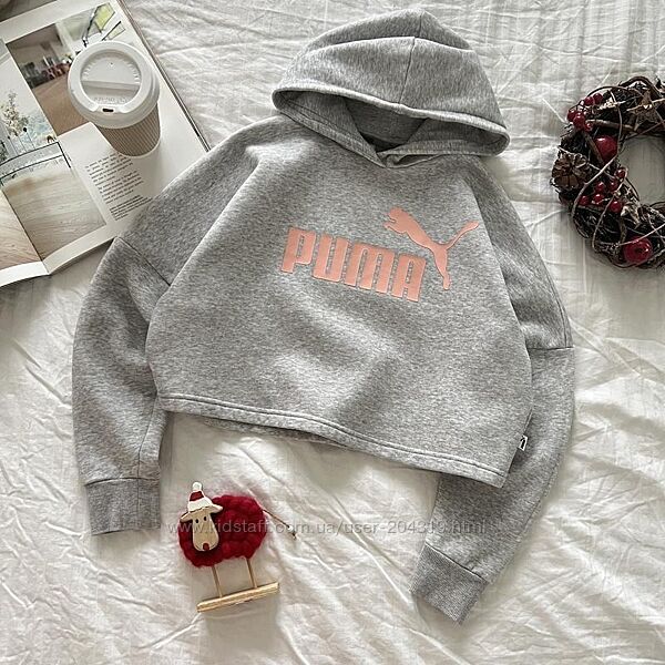 Модняче худі кроп оверсайз PUMA