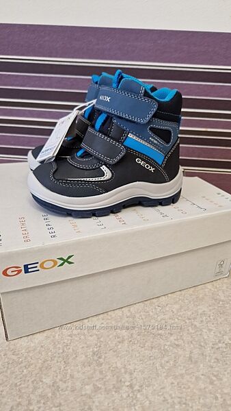 Зимові термо чоботи черевики Geox р.24,