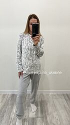 Жіноча піжама primark з пухнастого флісу.