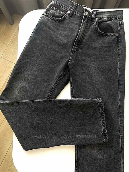 Женские серые джинсы Zara