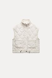 Стеганый жилет Zara