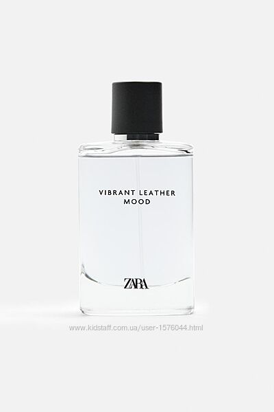 Парфюм мужской vibrant leather mood zara