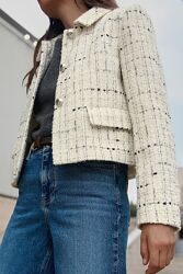 Женский короткий блейзер zara